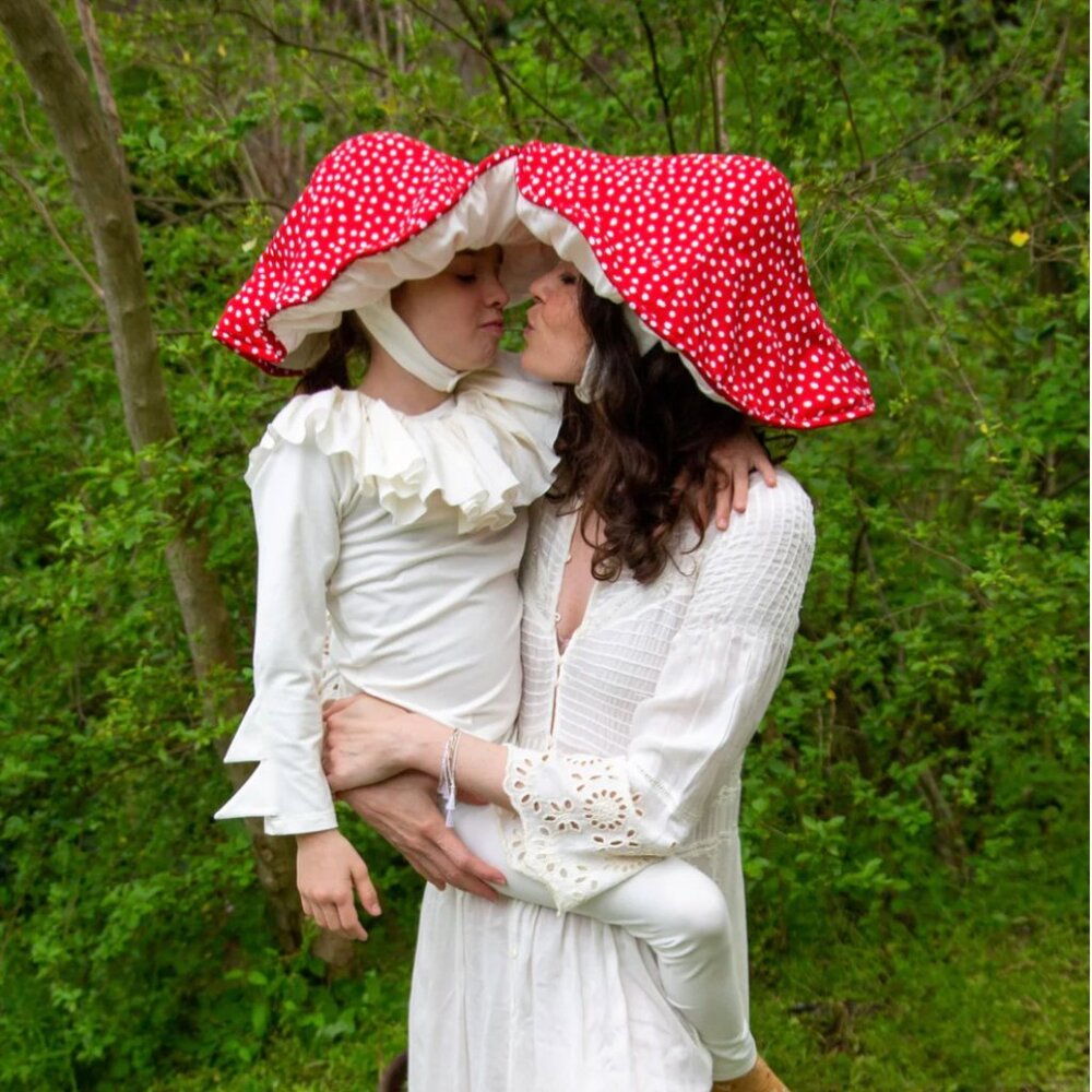 Mushroom Halloween Costume, Hat for Adults